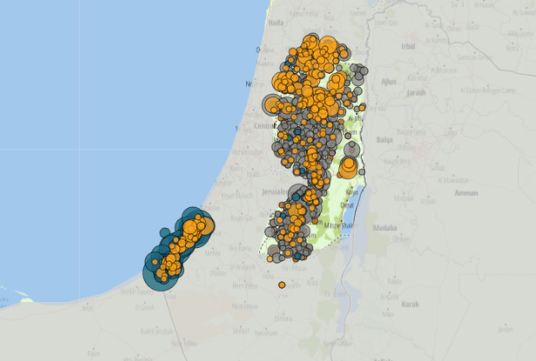 Map - Palestine Conflict Watchlist 2024 Thumbnail